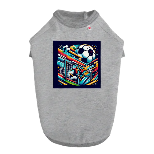 ブロックサッカー ドッグTシャツ