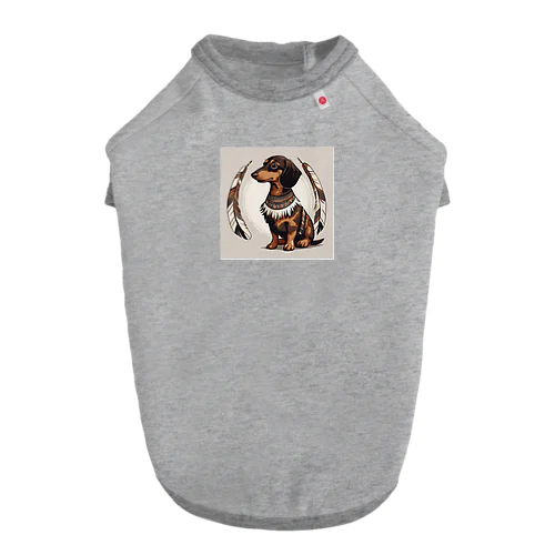 ネイティブアメリカンクッキー2号 Dog T-shirt