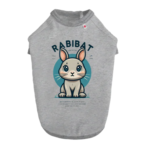 Rabbit ドッグTシャツ