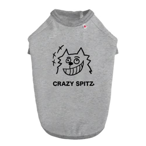 CRAZY SPITZ「HA HA HA」 Dog T-shirt