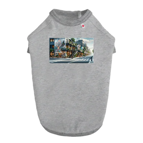 ノスタルジーシティ Dog T-shirt