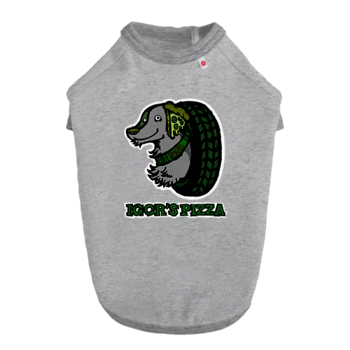 IGOR‘S PIZZA ロゴ ドッグTシャツ