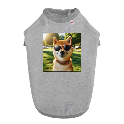 グラサン柴 Dog T-shirt