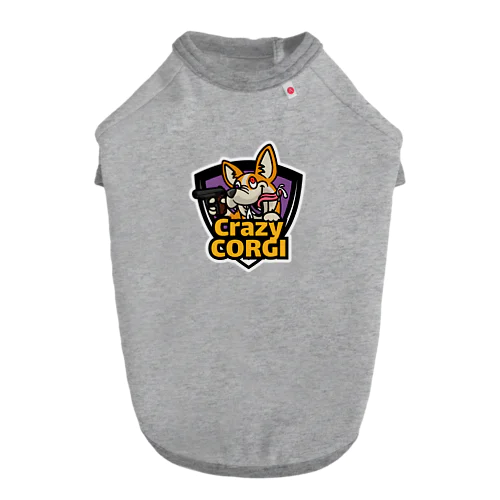 Crazy Corgi ドッグTシャツ