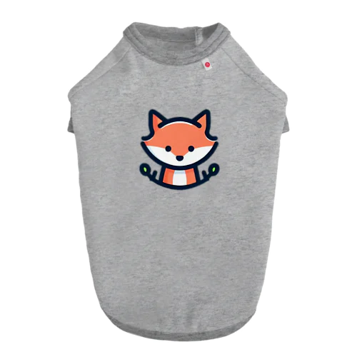 可愛い💕きつね🦊✨ ドッグTシャツ