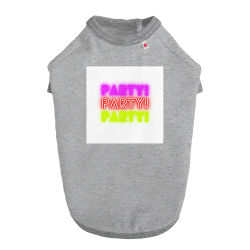 partyグッズ ドッグTシャツ