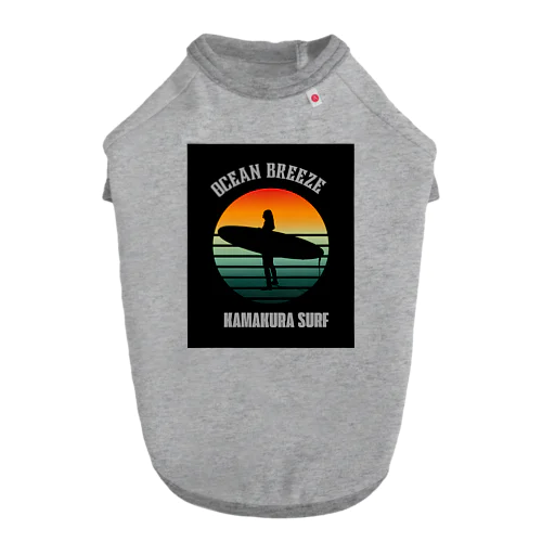 SEABREAZE KAMAKURA SURF Dog T-shirt