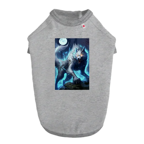 Lightning wolf ドッグTシャツ