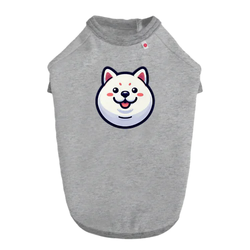 丸顔シリーズ柴犬バージョン Dog T-shirt