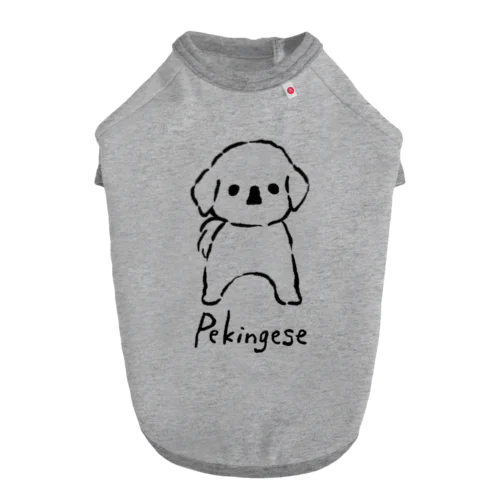 犬っ子ペロ（黒） Dog T-shirt