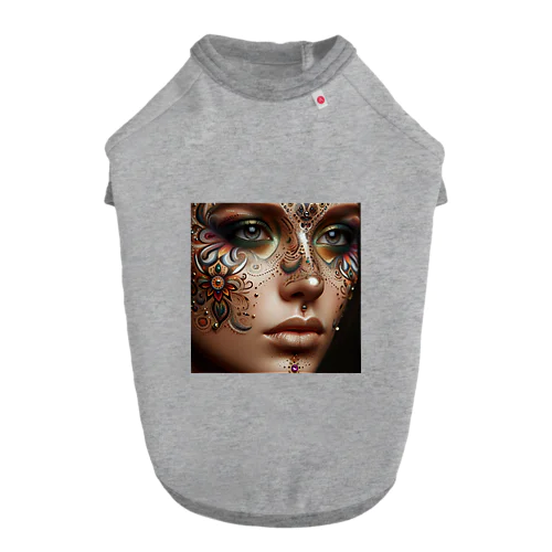 MANDALA MAKEUP Dog T-shirt