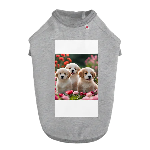 かわいい仔犬のグッズ ドッグTシャツ