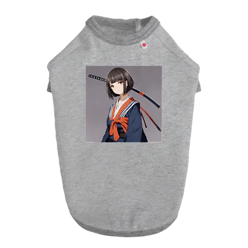 SAMURAI女史 Dog T-shirt