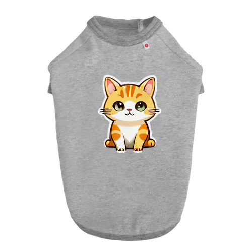 ほっこり癒し! まんまるにゃんこ Dog T-shirt