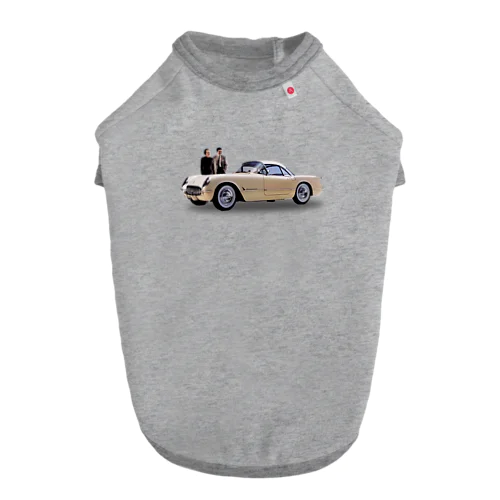 54 Corvette Hardtop Dog T-shirt