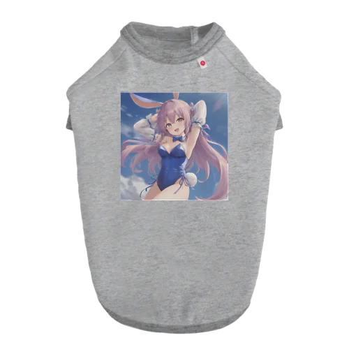 萌え可愛いうさ耳少女♪ ドッグTシャツ