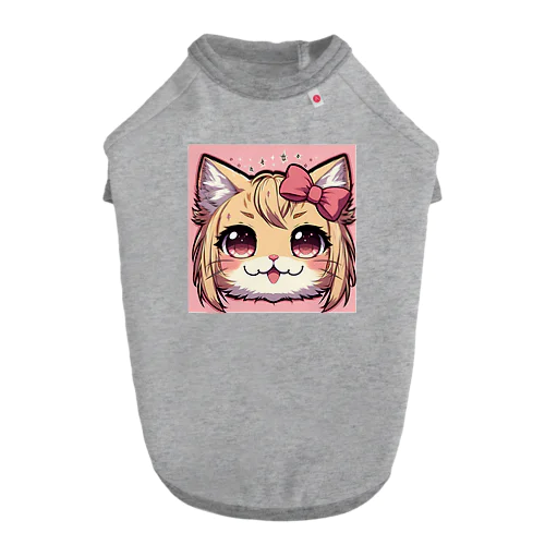 キュンキュンする猫 ドッグTシャツ