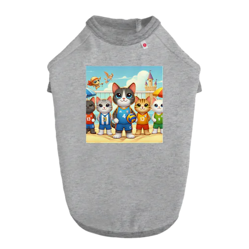 猫好きのみなさん必見！愛らしい猫のバレーボールグッズ Dog T-shirt