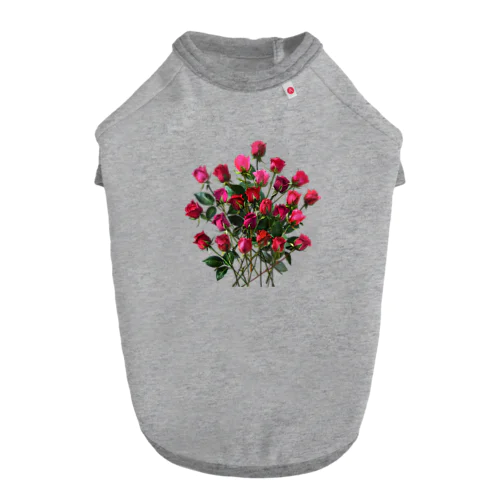 Redpink 25 Roses Dog T-shirt