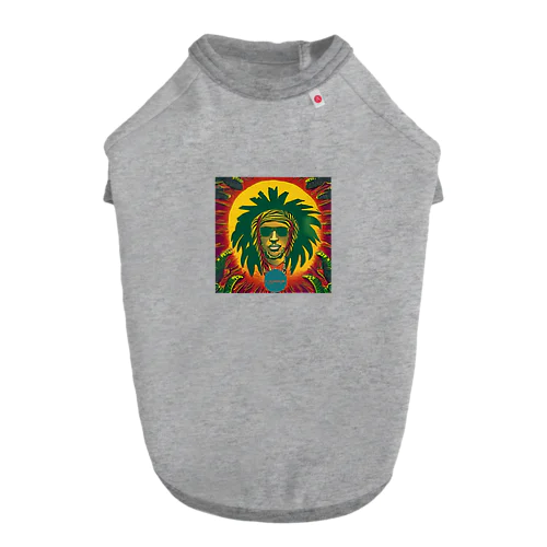 Sun and ReggaeMusic Dog T-shirt