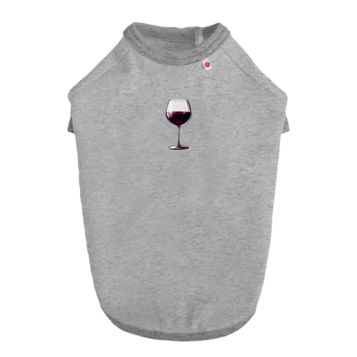 ワイン好き専用Tシャツ Dog T-shirt