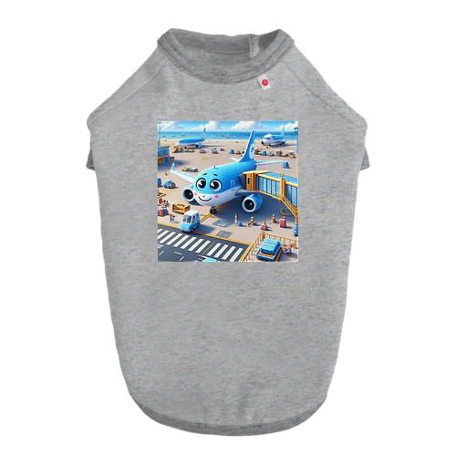 飛行機 ドッグTシャツ