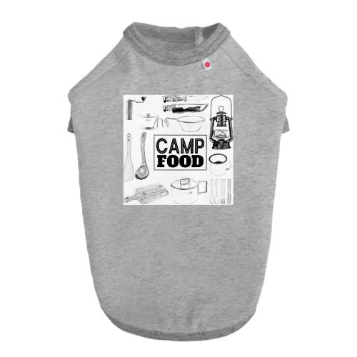 CAMP FOOD ドッグTシャツ