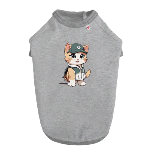 猫ゴルファー2 ドッグTシャツ