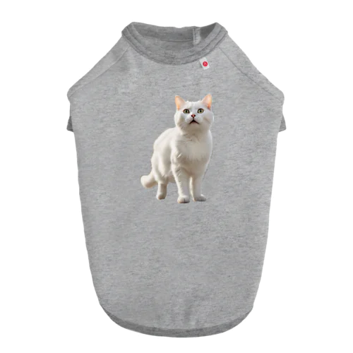 白猫ちゃん Dog T-shirt