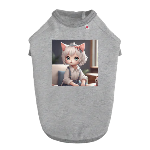 かわいねこ子さん Dog T-shirt