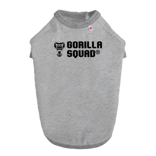 GORILLA SQUAD ロゴ黒 Dog T-shirt