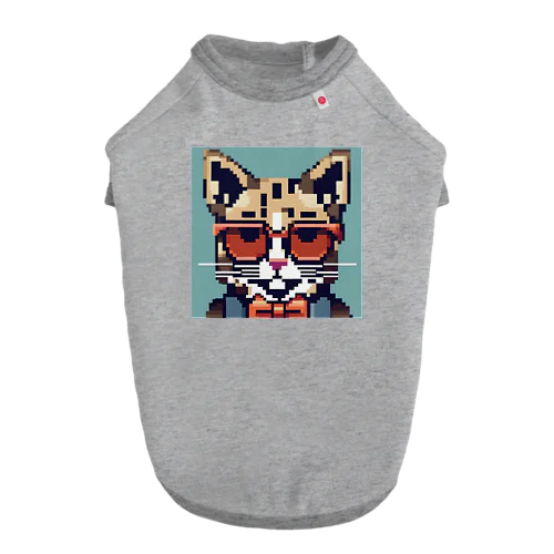 Sharp Cat ドッグTシャツ