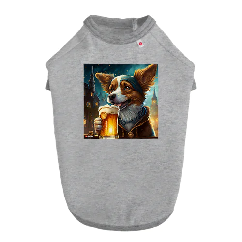 ビール犬 ドッグTシャツ