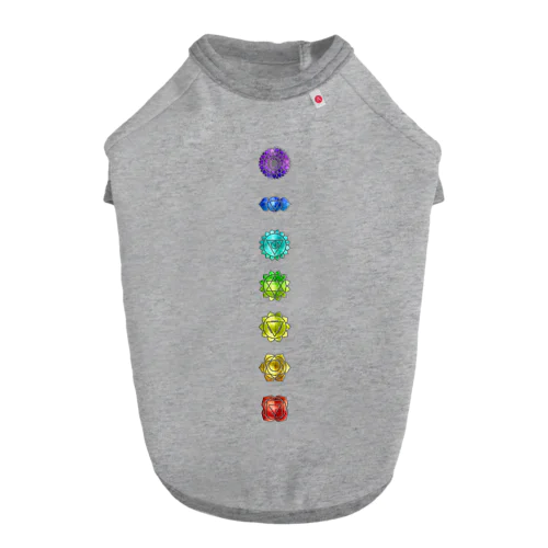 Seven chakras Dog T-shirt