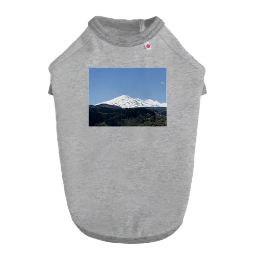 鳥海山 Dog T-shirt