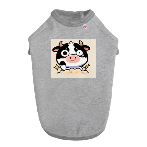 cute cow. ドッグTシャツ