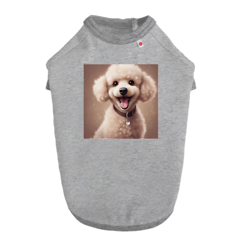 素敵な笑顔のプードル Dog T-shirt