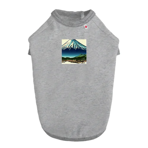 富士山 ドッグTシャツ