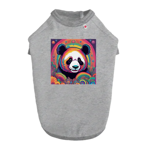 カラフルパンダ🐼 ドッグTシャツ