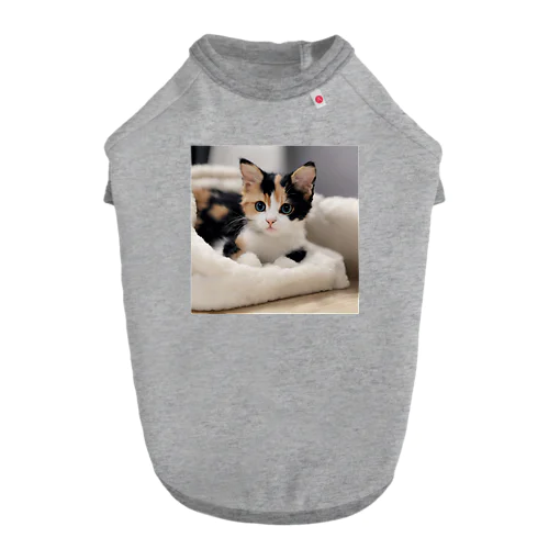 愛らしい子猫ちゃん Dog T-shirt