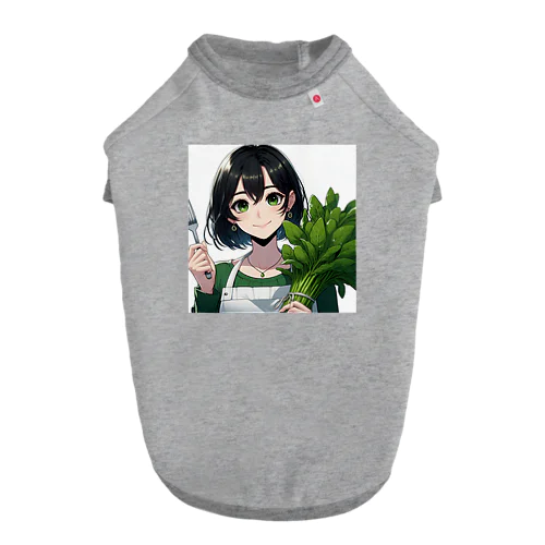 今日は、ほうれん草で良いですか？ ドッグTシャツ