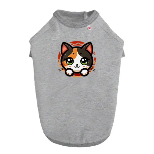 三毛猫のリリちゃん ドッグTシャツ