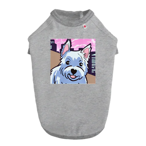 かわいいウエスティ Dog T-shirt