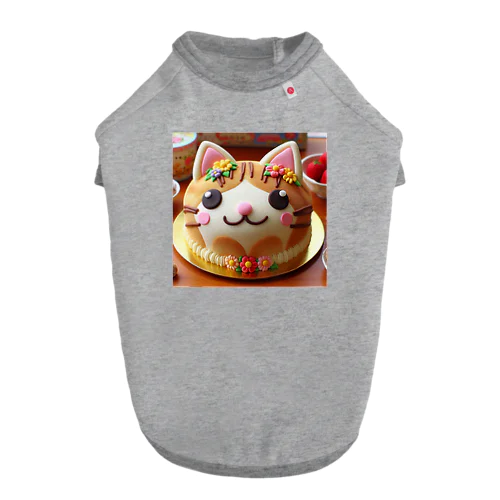 ねこケーキ２ Dog T-shirt