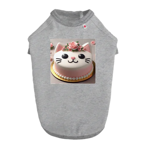 ねこケーキ４ Dog T-shirt