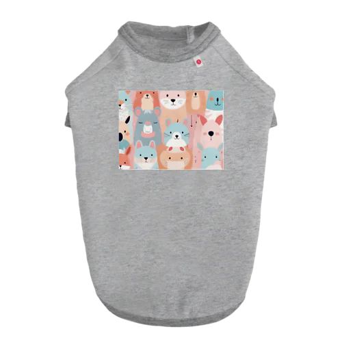 動物ファッションショー Dog T-shirt