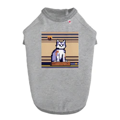 袖口から手を出している猫 Dog T-shirt