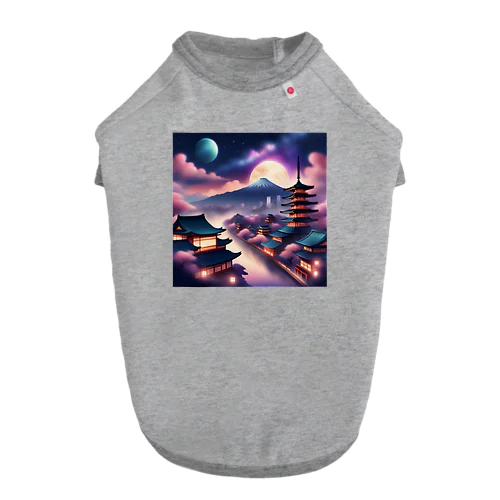 Japan Galaxy Dog T-shirt