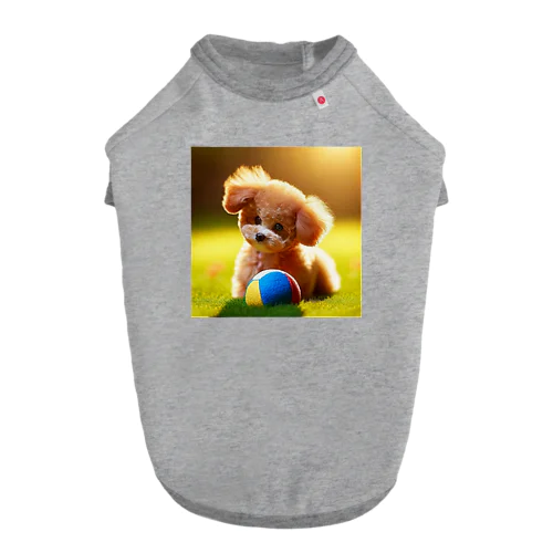 トイプードルのさんちゃん遊び疲れた Dog T-shirt