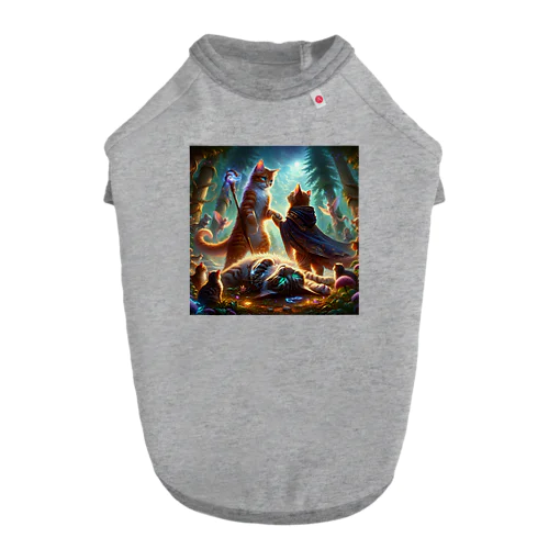 勝利の光：魔法の森の戦士たち Dog T-shirt